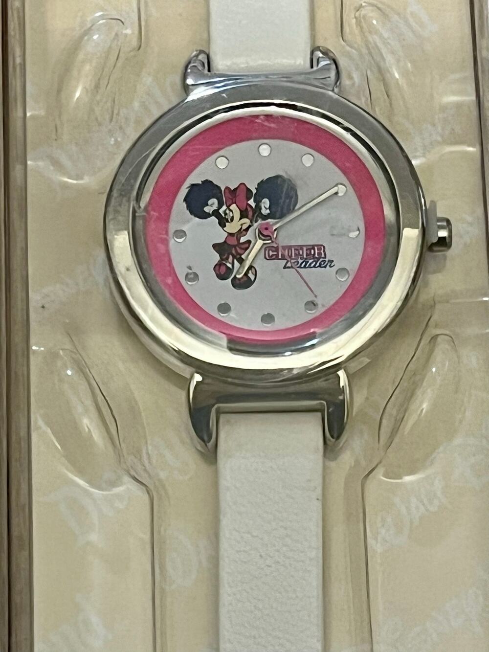 VTG Disney Parks Minnie Mouse Cheerleader Watch - Brand New In Box